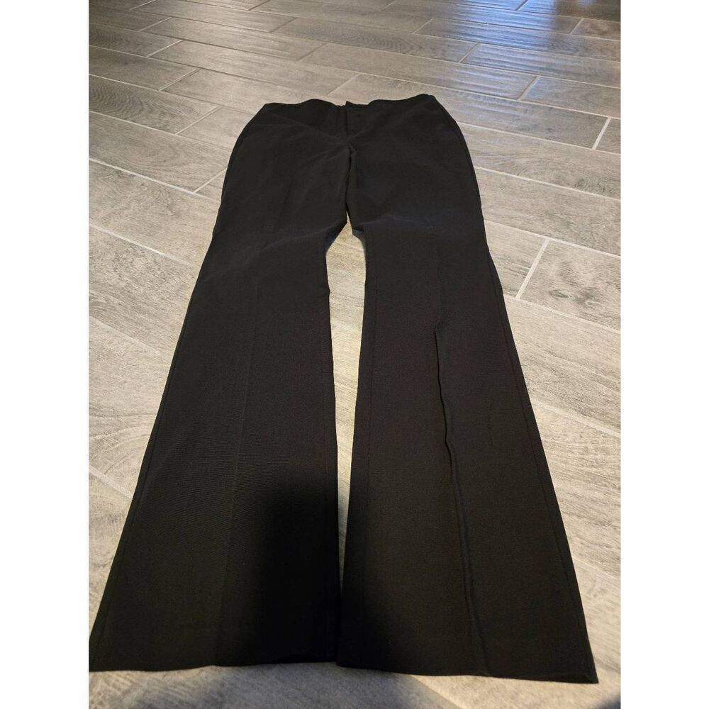Women's Ecru Dress Pants Trousers Black Siize 8